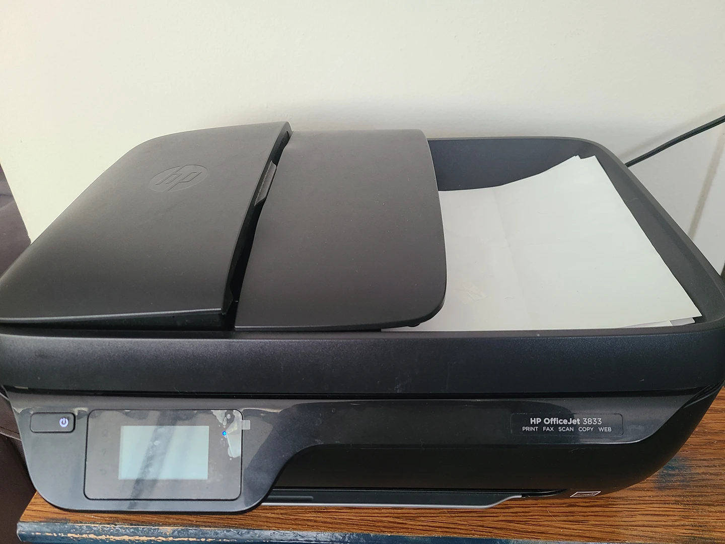HP OfficeJet 3833 printer thumbnail