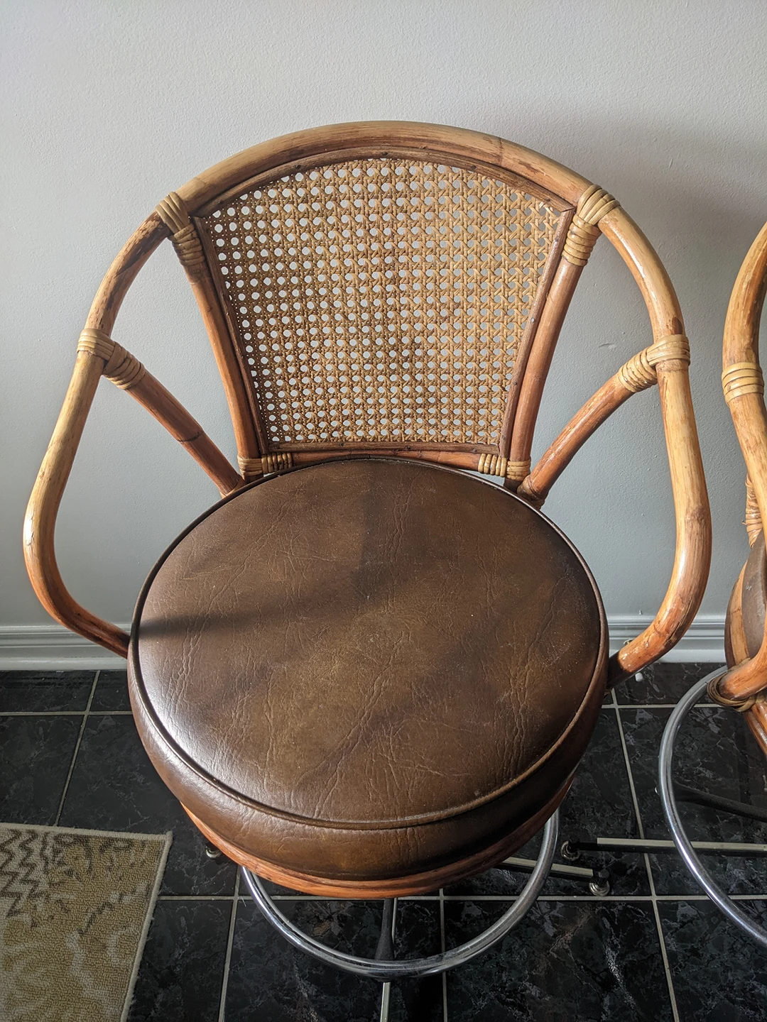Wooden bar stools /Chairs 2 for $60 - photo 2