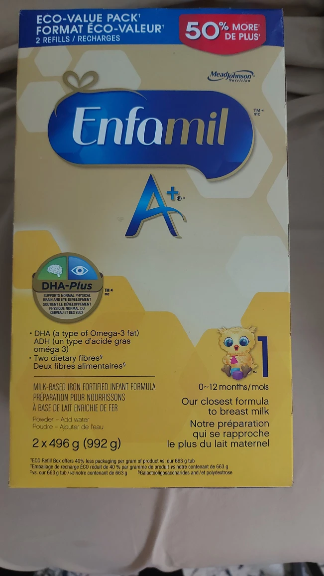 Enfamil  A+  Refill Stage+, 2 boxes for $75 thumbnail