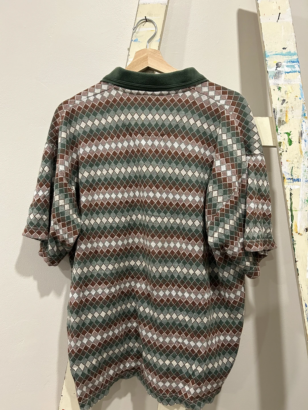 Bugle Boy Vintage Polo Shirt, size M image indicator(2)