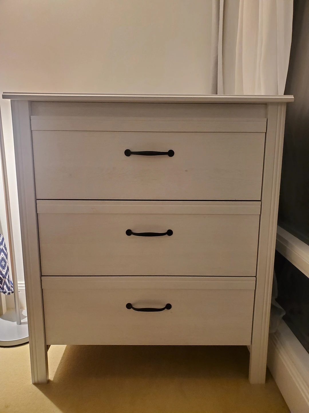 White dresser