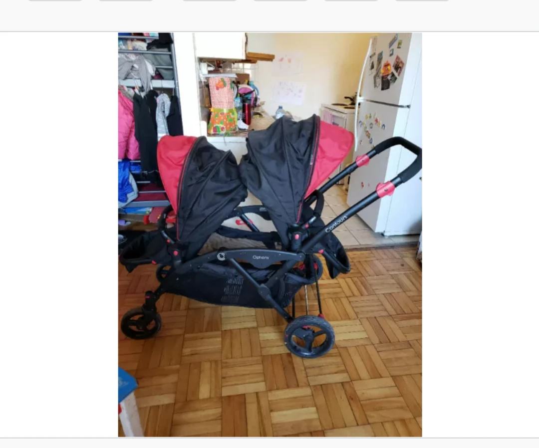 DOUBLE  STROLLER,  CONTOURS, OPTION thumbnail