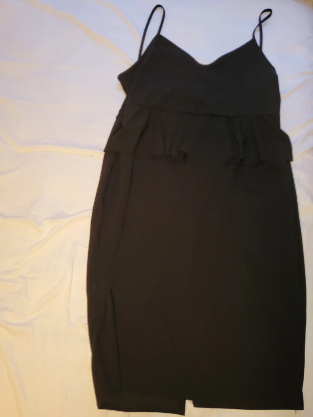 Plus Size Strappy Peplum Midi Dress - photo 2