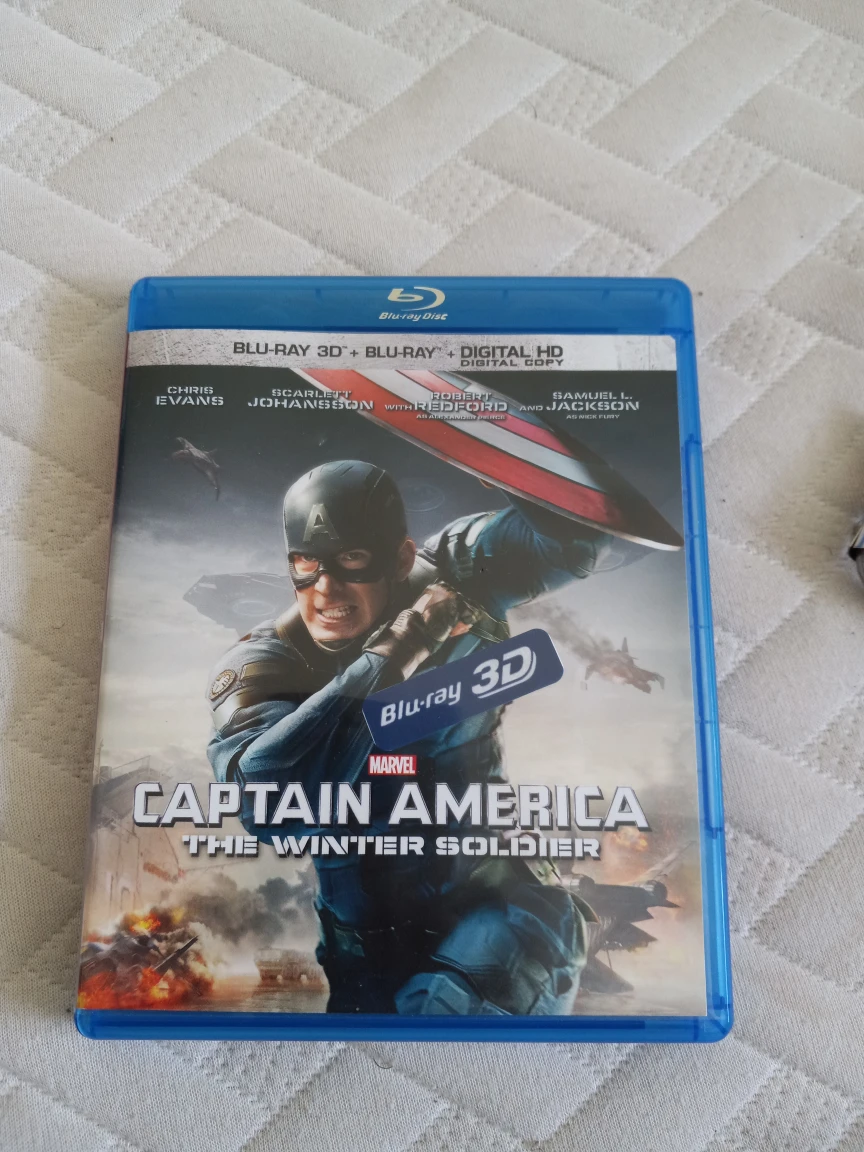 Captain America The Winter Soldier Bluray 3D