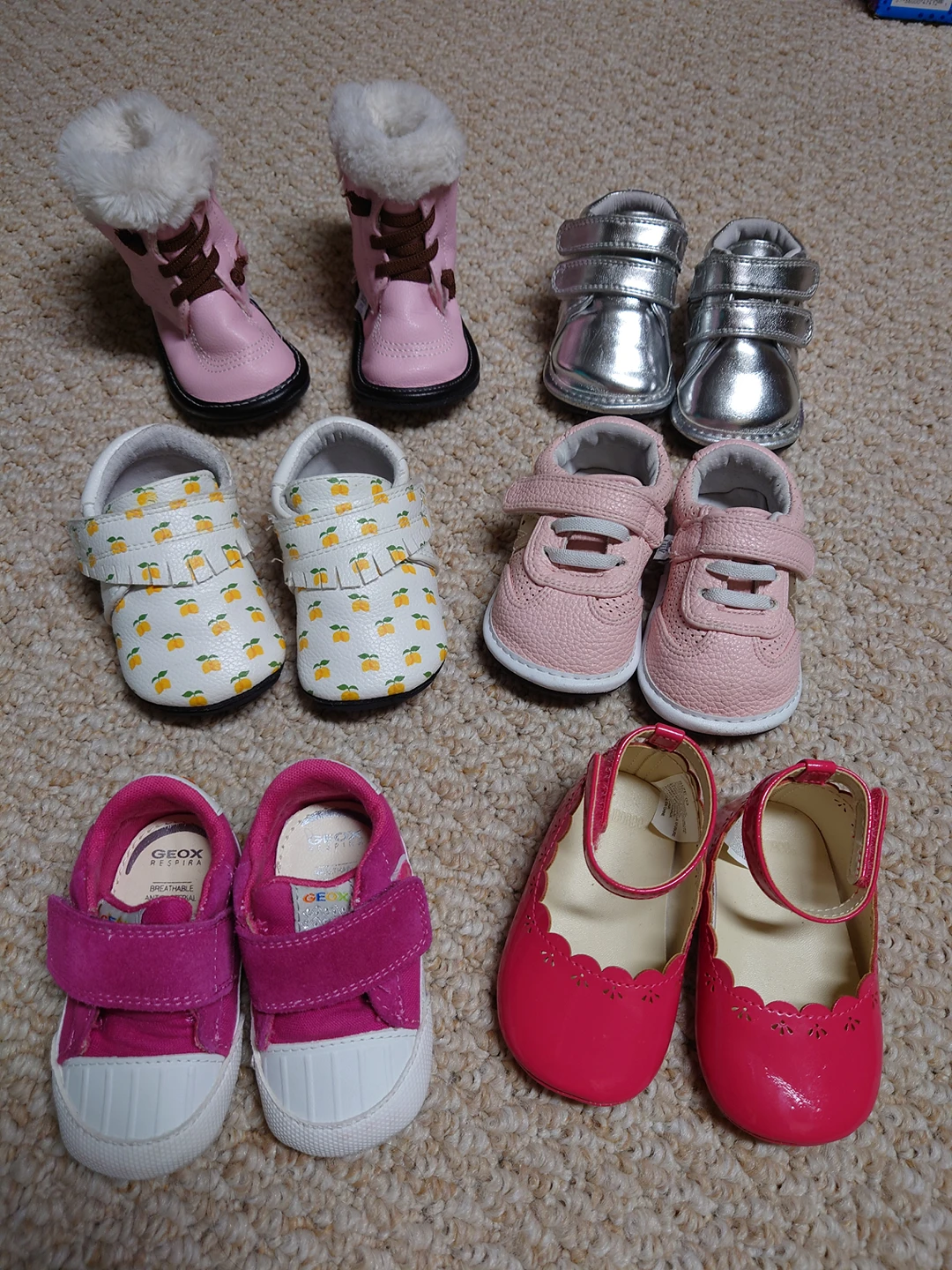 Baby Girl Shoes (Size 3, 12-18M) thumbnail