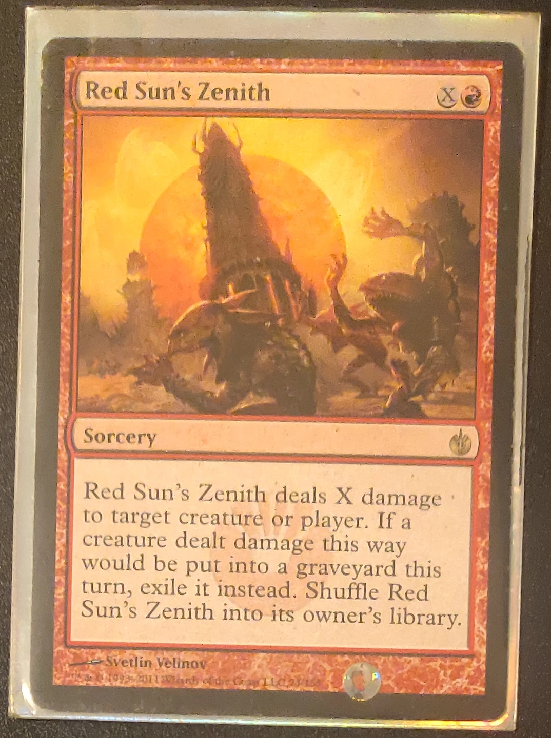 Magic the Gathering SP ( Red Sun's Zenith )