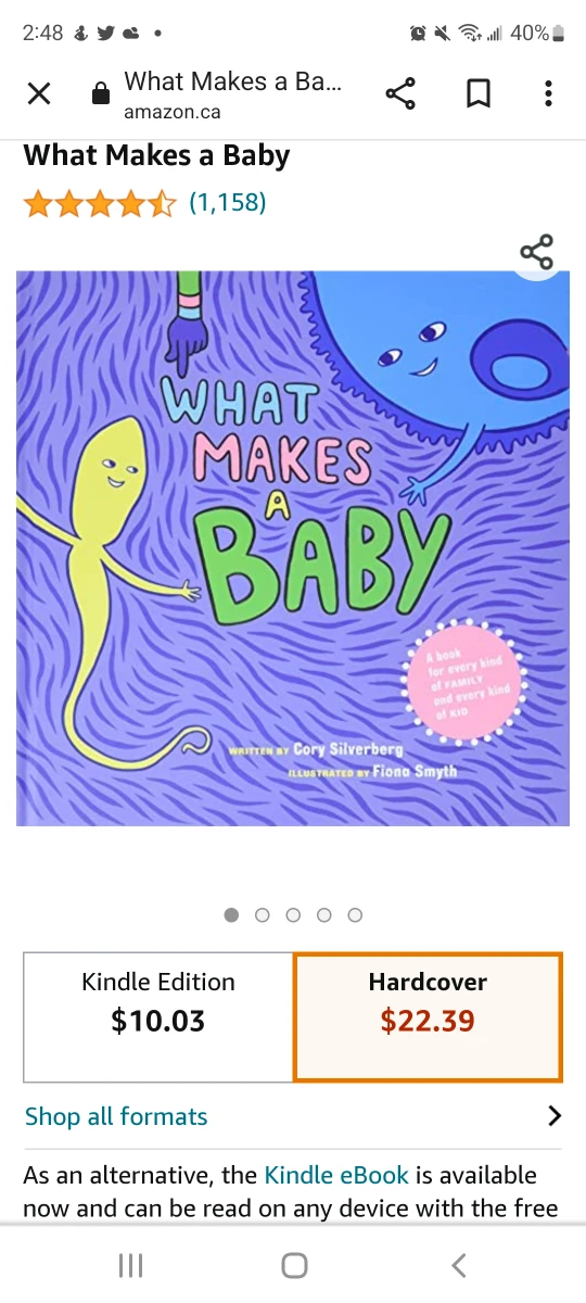 where babies come from book for kids