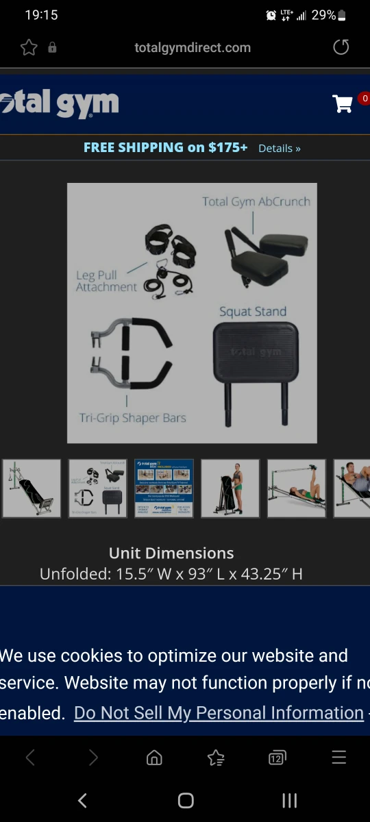 gravity folding exercise machine, total gym supreme - photo 2