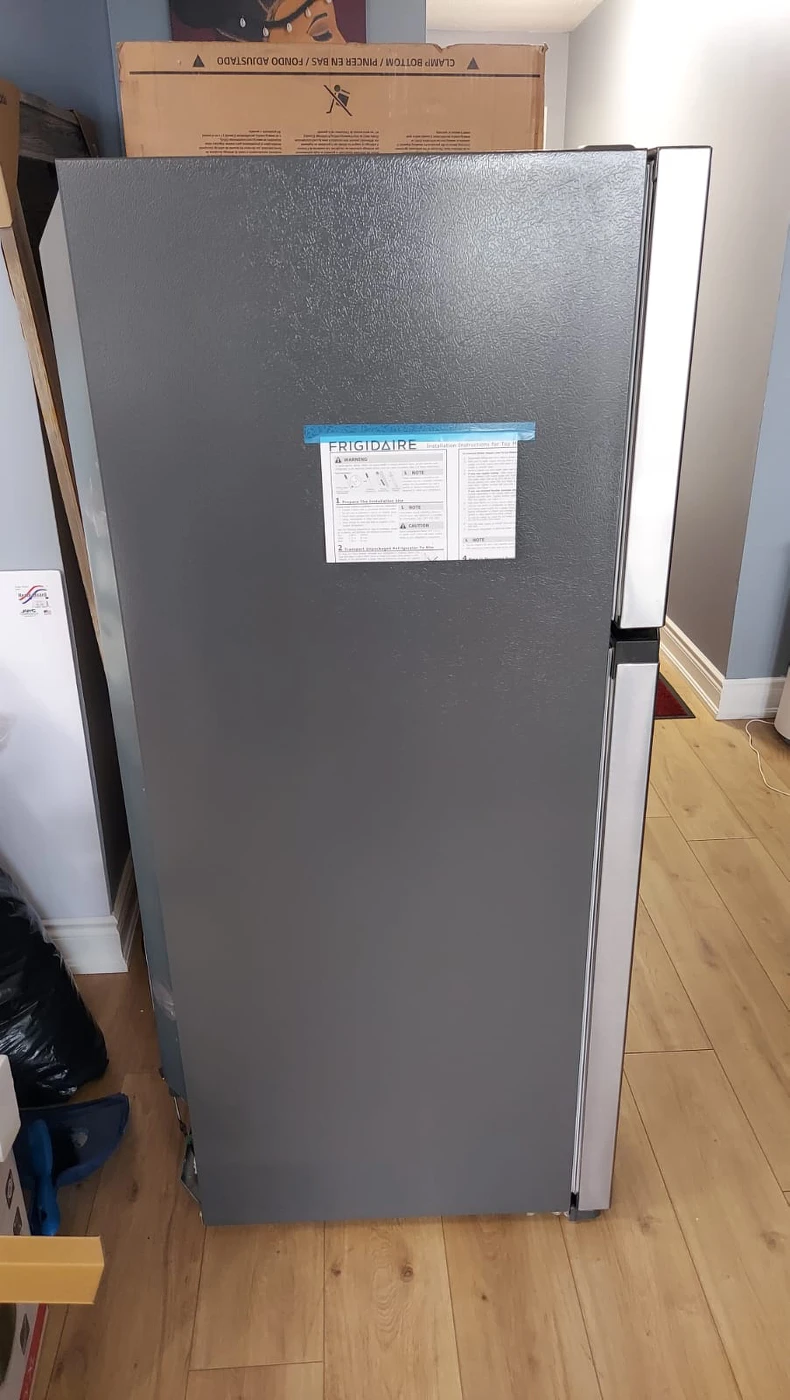 1.5 yr old Frigidaire Fridge 13 cu ft image indicator(6)