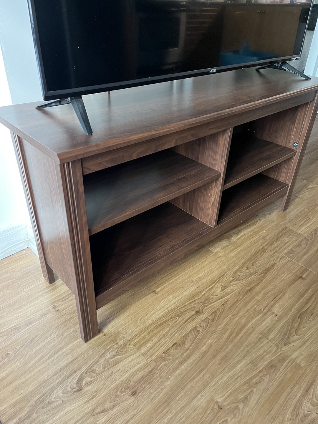 TV Bench/Stand Brown - photo 2