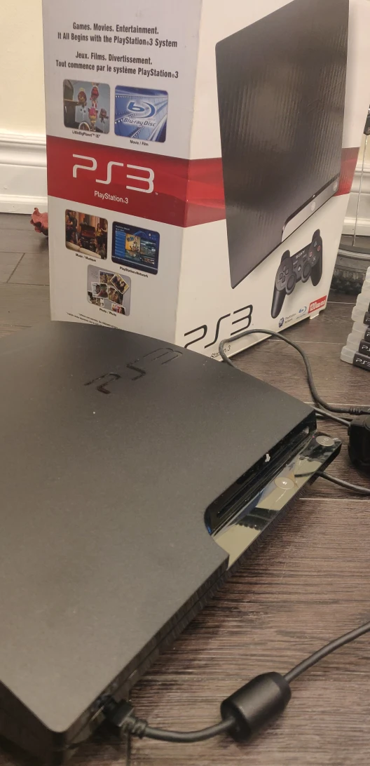 PS3 with 1 controller and 7 Game CDs - photo 3