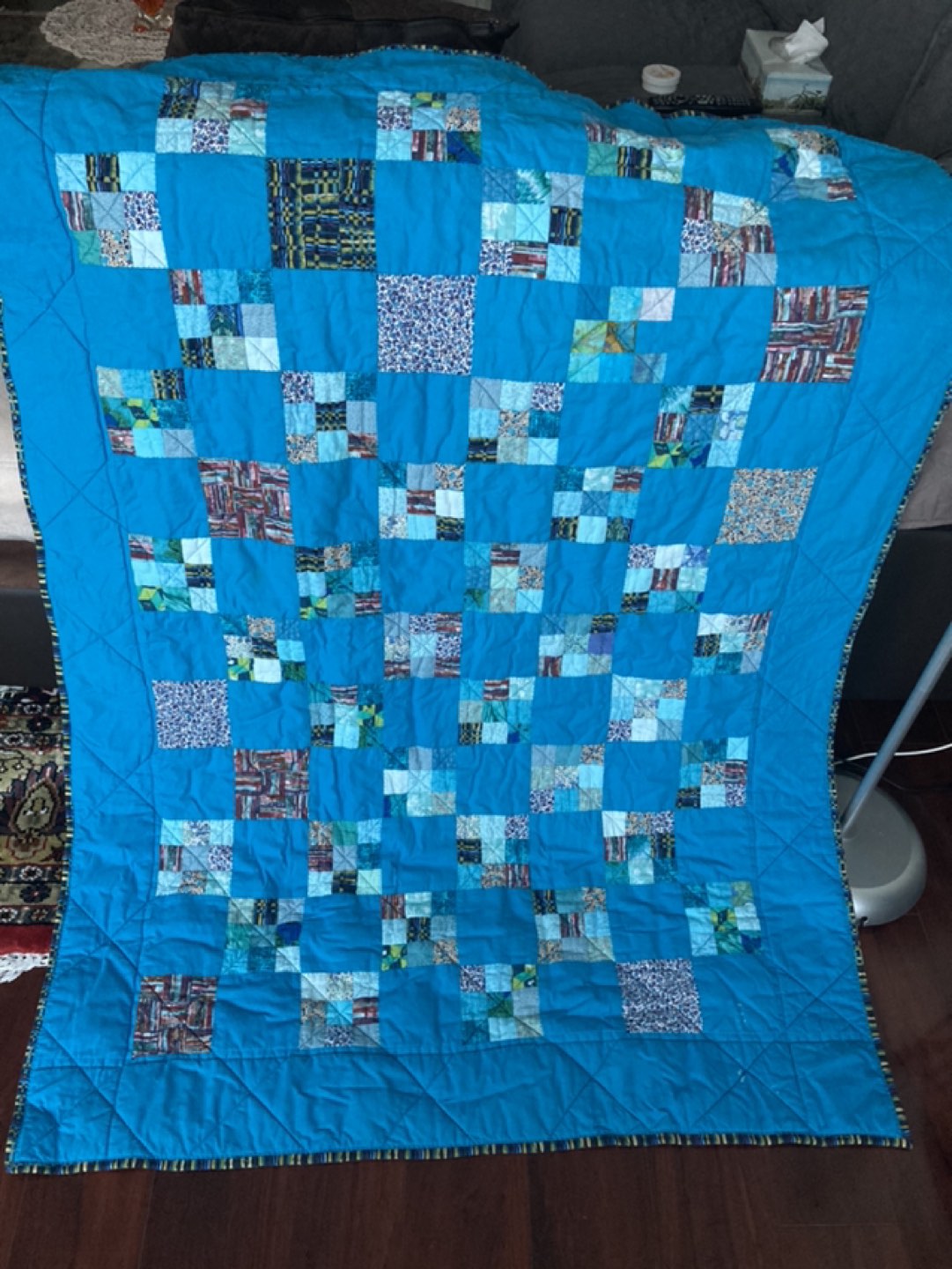Xmas gift idea 🎁 Small quilt blanket thumbnail