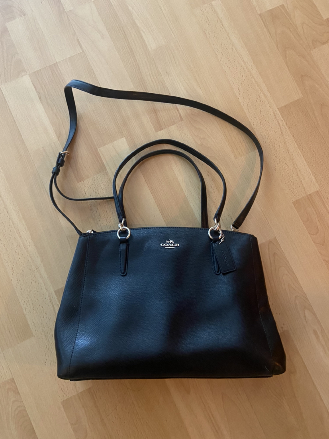 Black coach bag