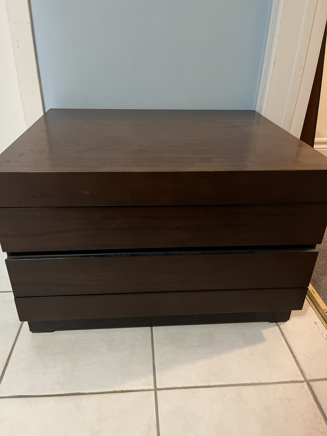 Side table with drawer thumbnail