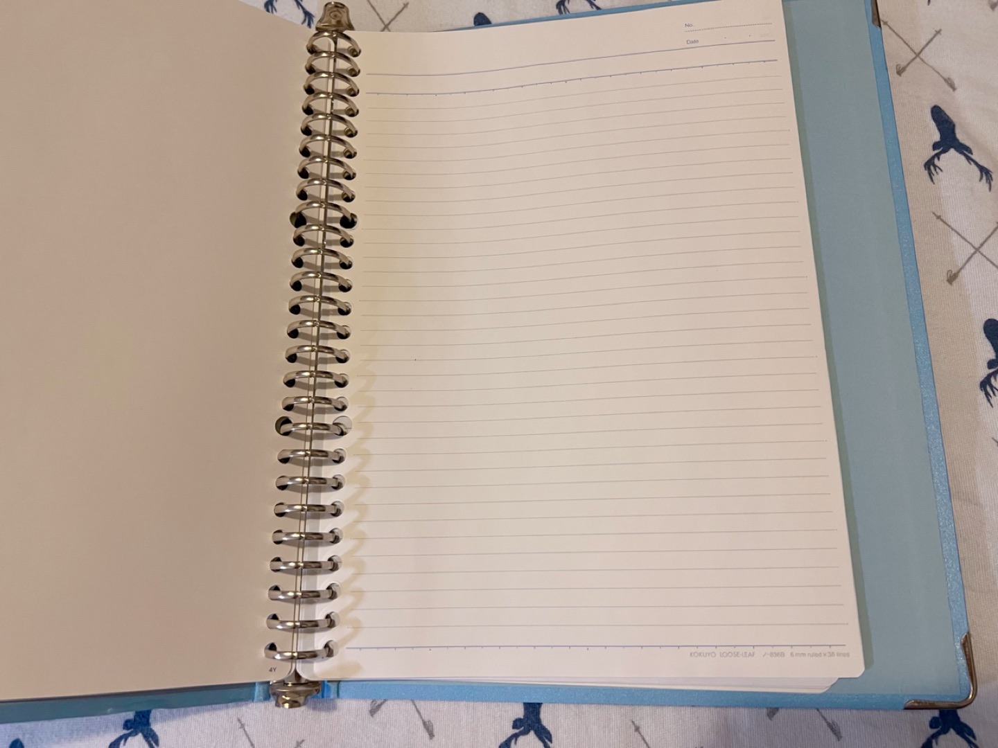 Kokuyo Colour Palette B5 Loose Leaf Notebook Brand New ⚽️ image indicator(5)