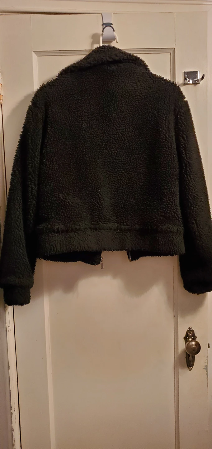 Ardene Black Sherpa Jacket image indicator(2)