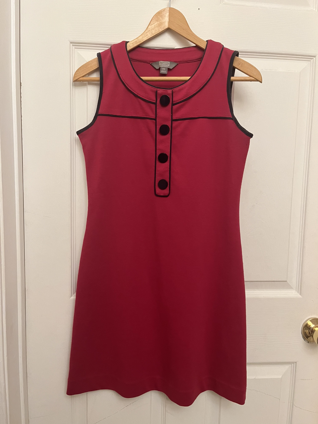 Vintage pink dress thumbnail