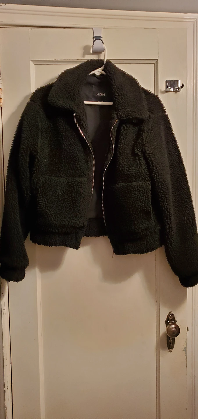 Ardene Black Sherpa Jacket thumbnail