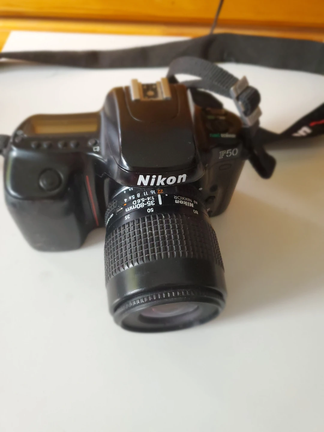 NIKON F50 Film CAMERA WITH NIKKOR 35-80MM F4-5.6D FROM JAPAN