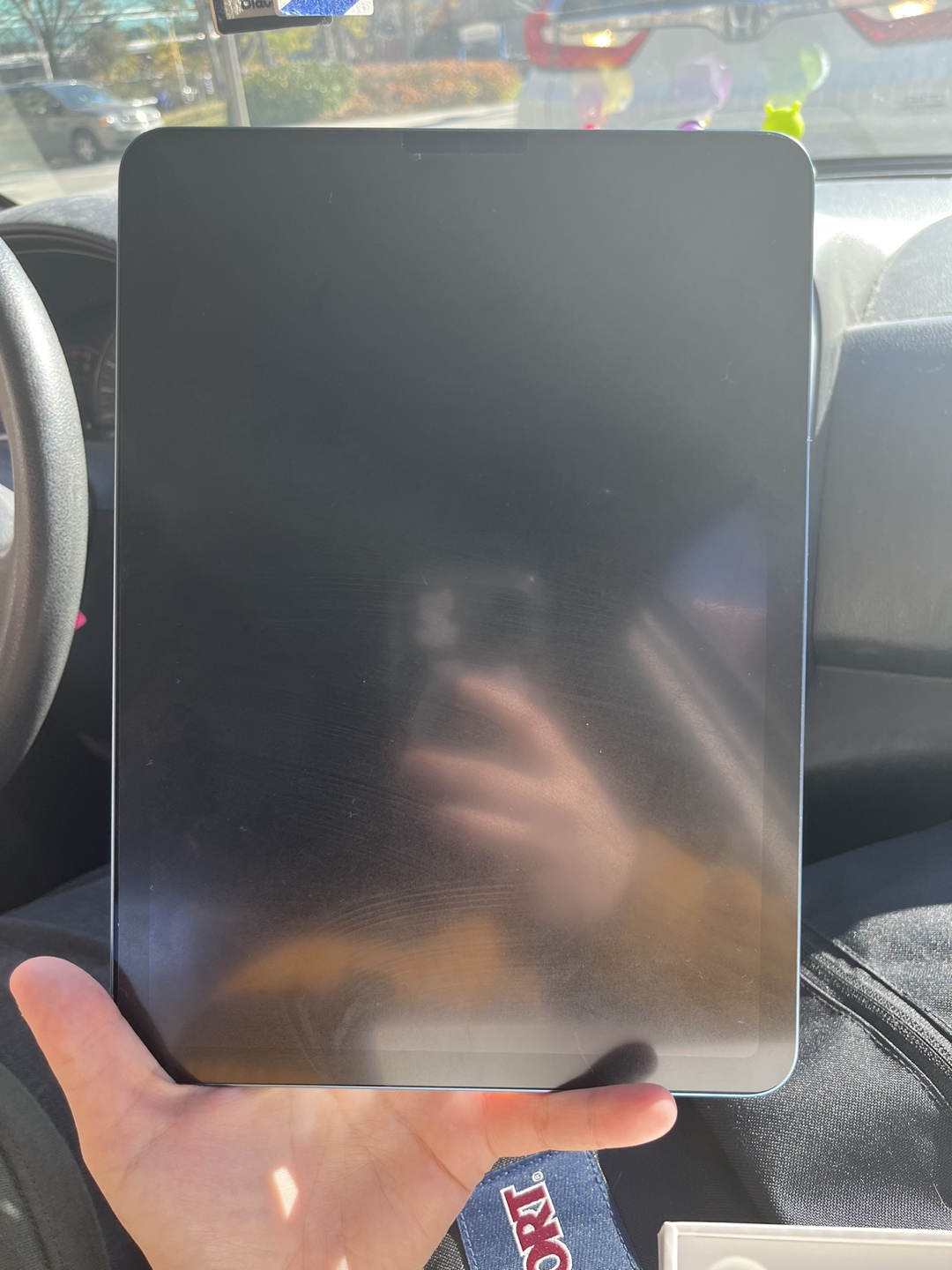 IPad Air 5th Gen 64GB Blue with Pencil & Grey Keyboard Case - photo 2