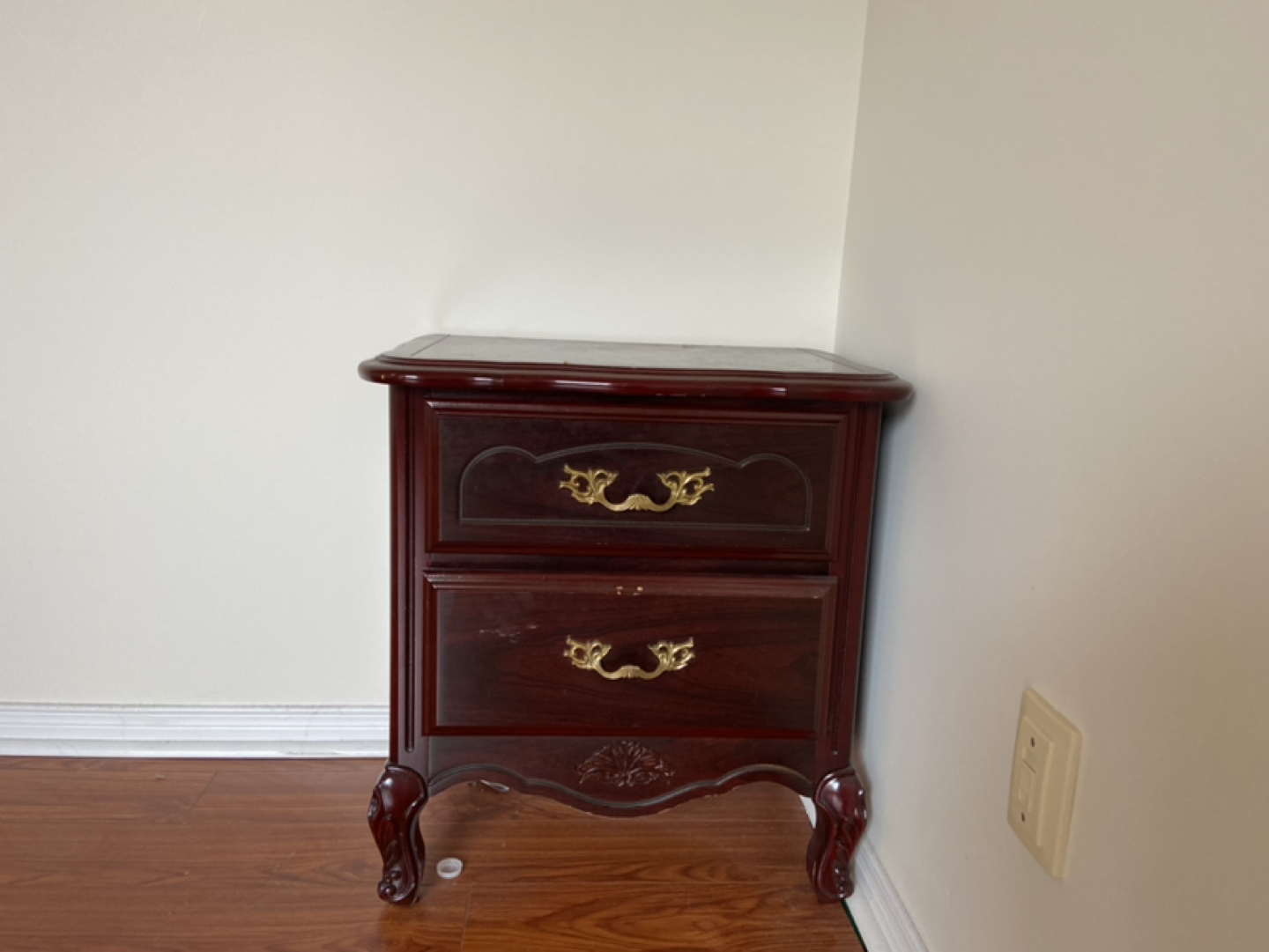 Mahogany side table
