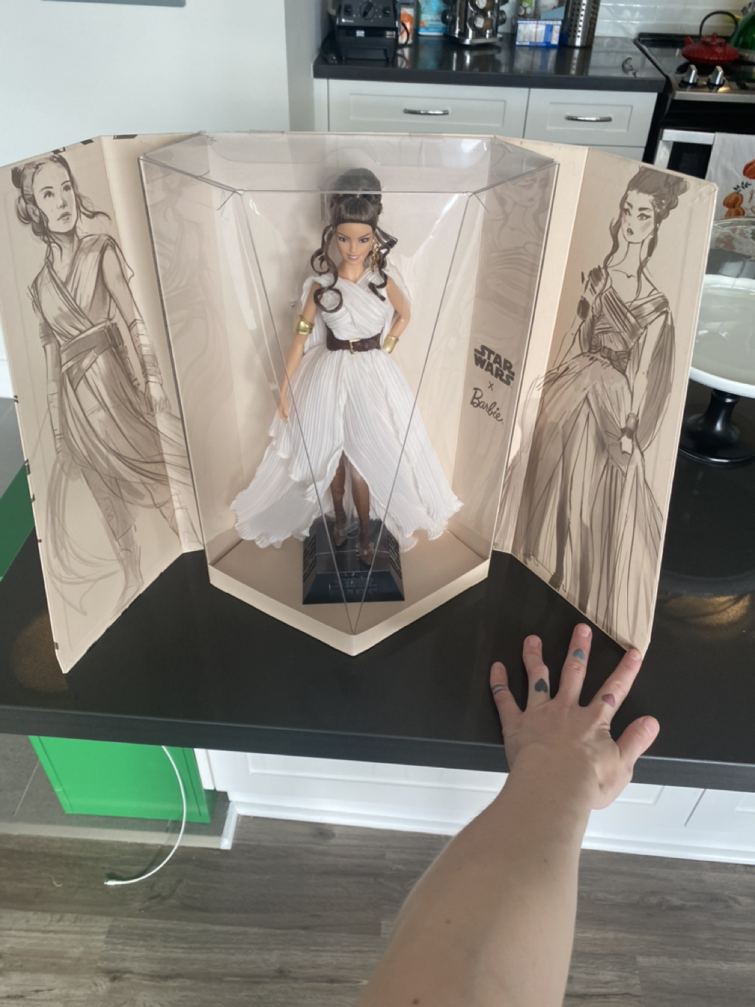 Star Wars Rey Barbie Doll Collectable thumbnail
