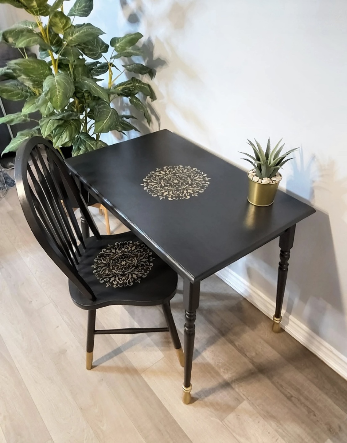 Refinished Desk & Chair - photo 2