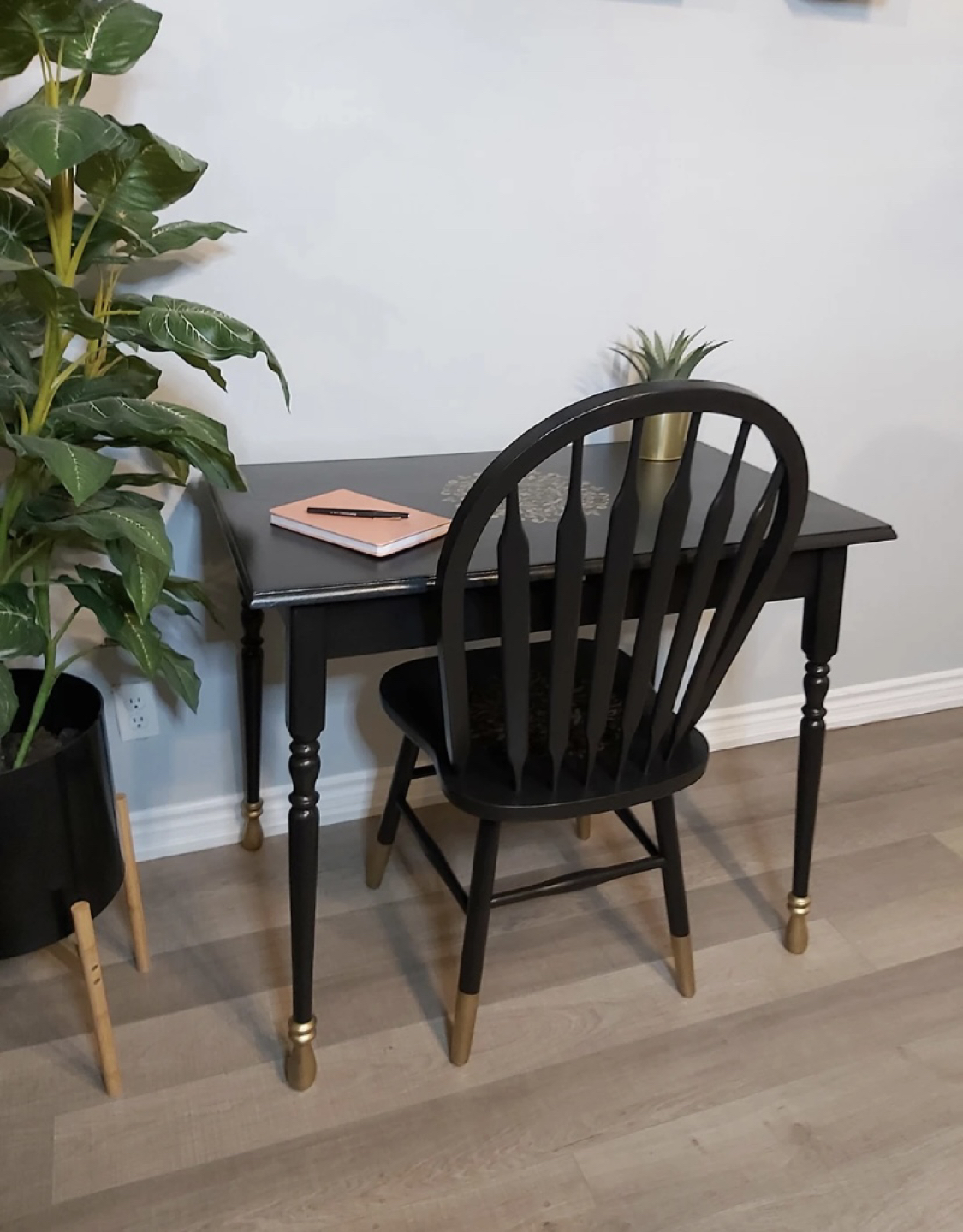 Refinished Desk & Chair - photo 3