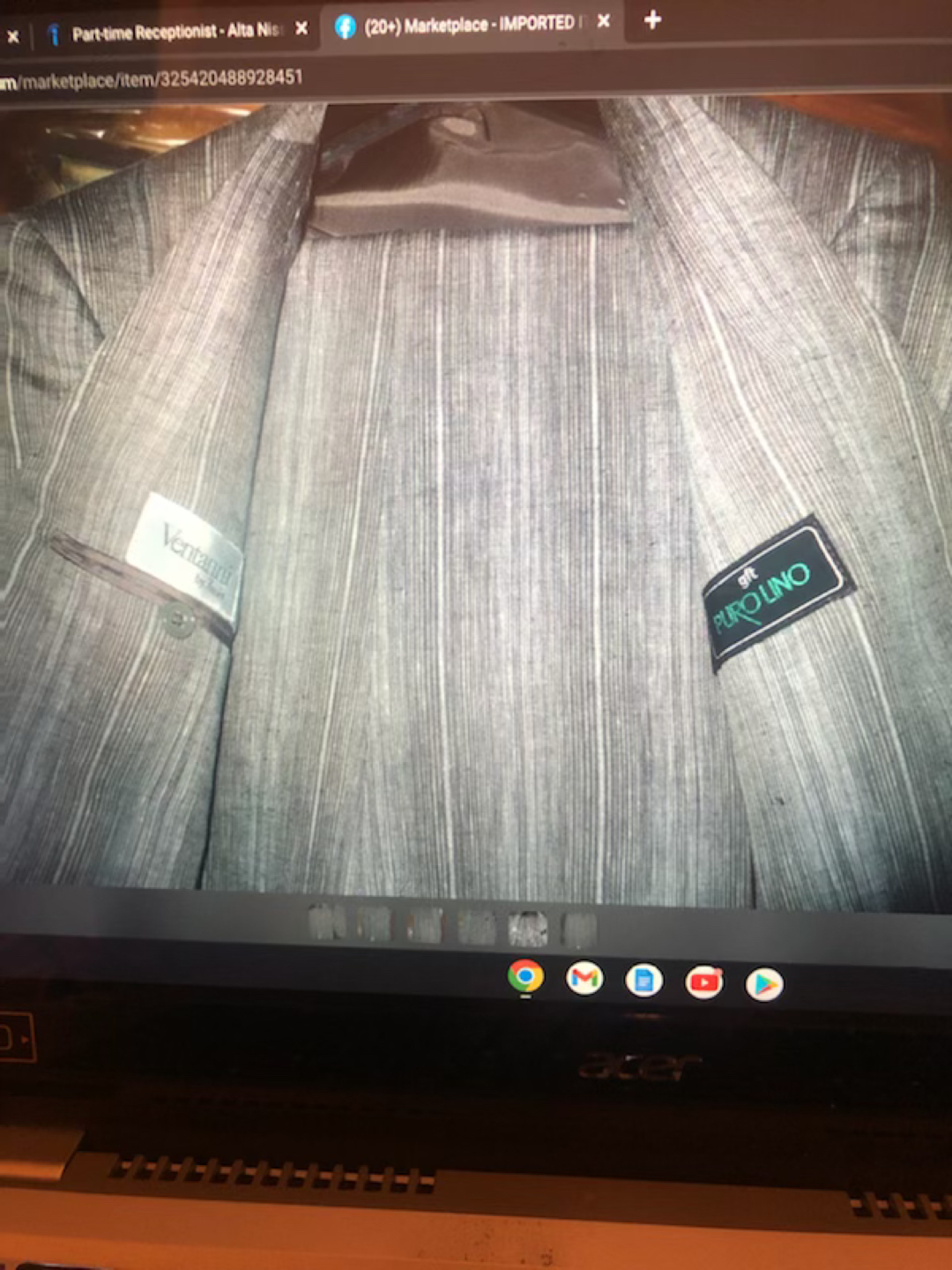 Brand new men’s linen suit image indicator(2)