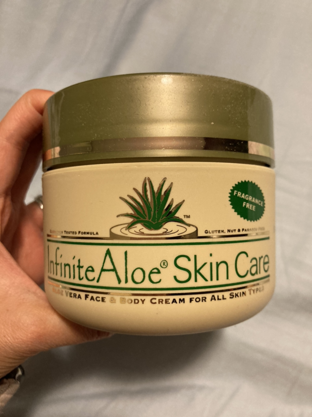 227 g infinite aloe skin care cream ⚽️ image indicator(4)