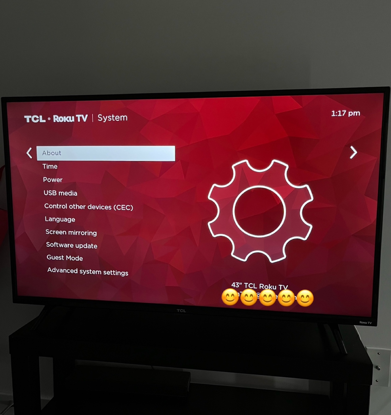 43 inch TCL Roku TV - photo 3