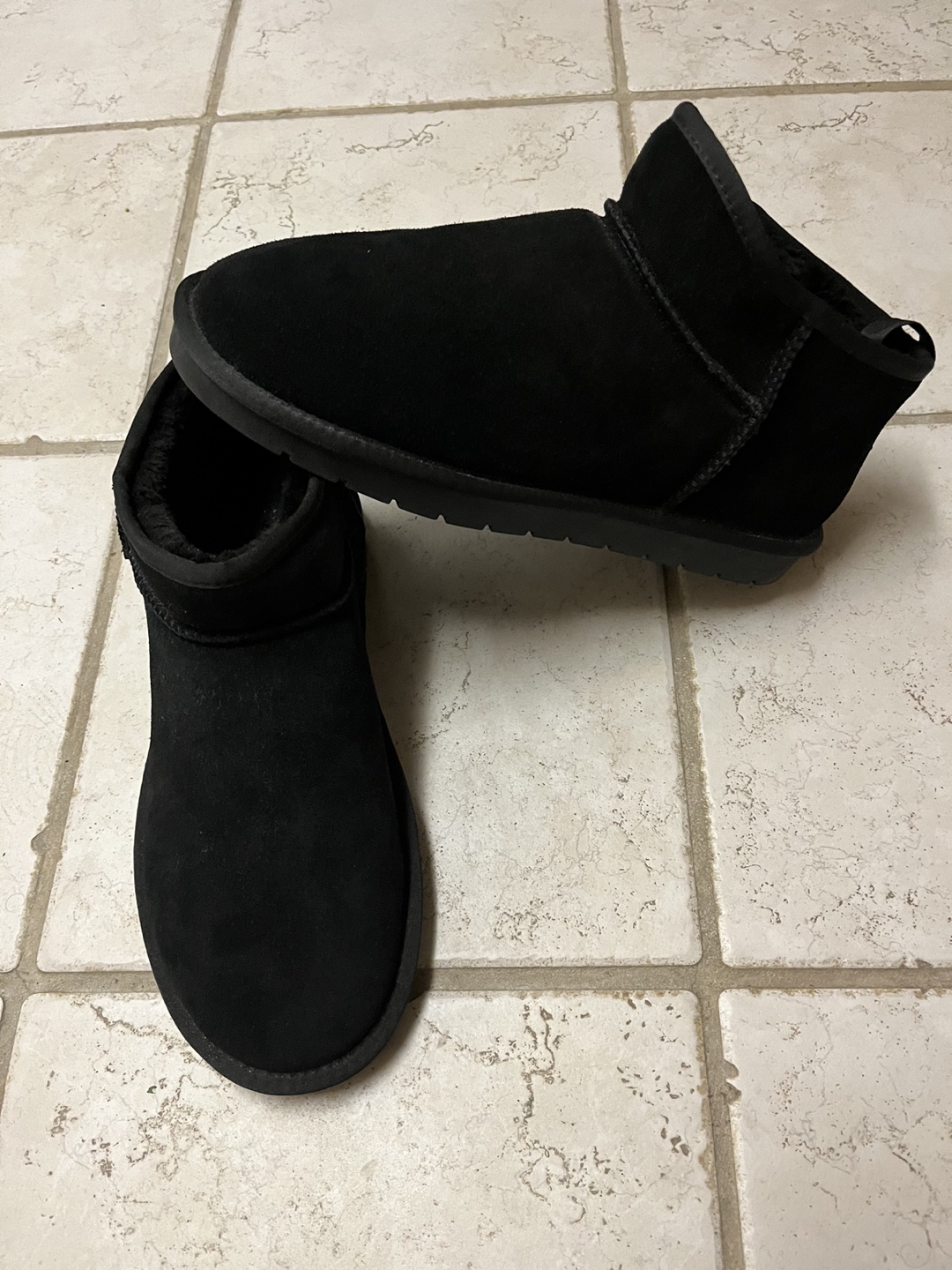 Camel crown fux fur winter boots never worn - photo 4