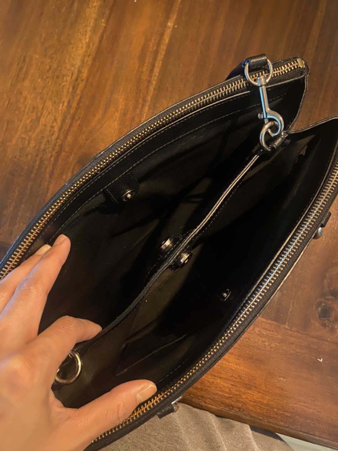 Black coach bag - photo 2