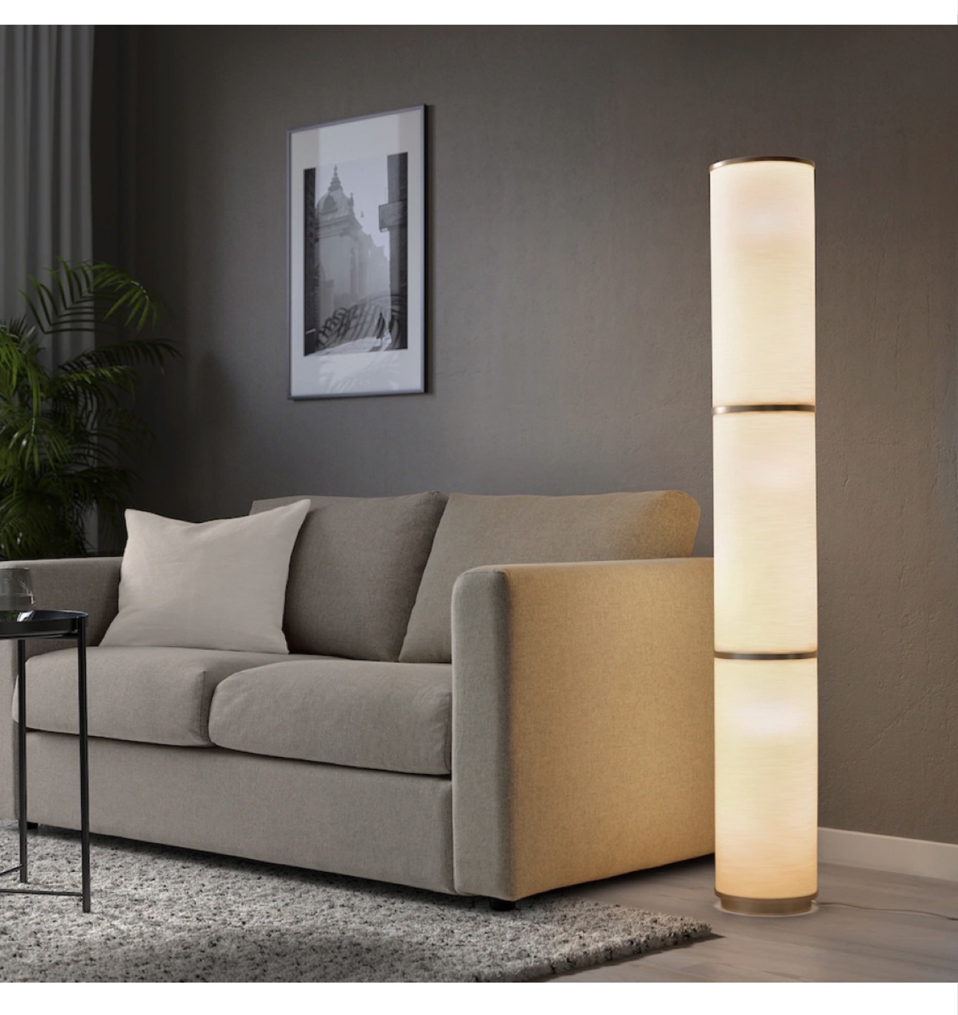 IKEA Floor Lamp (VIDJA) Includes Lightbulbs