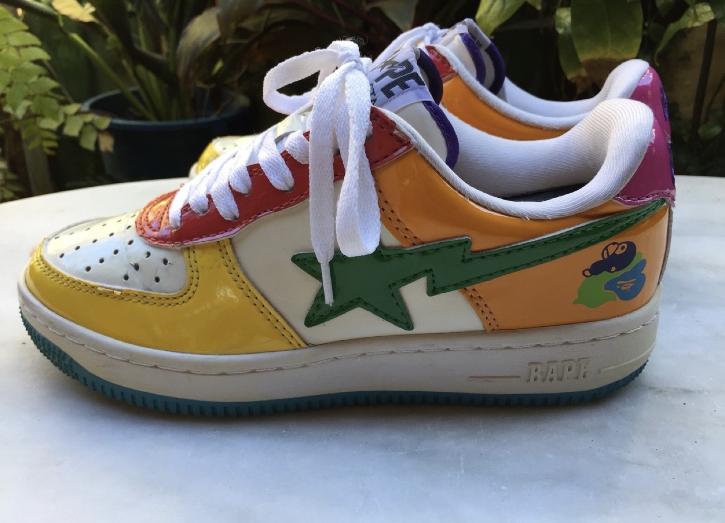 Baby milo bape bapesta thumbnail