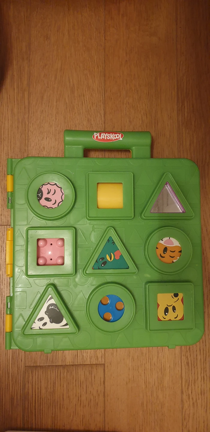 Playskool blocksters farm jungle shape sorter ⚽️