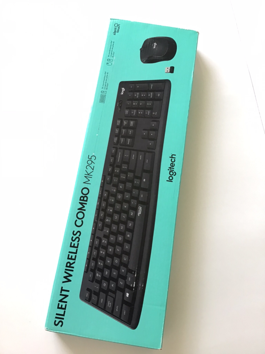 BNIB Logitech Wireless Keyboard and Mouse thumbnail