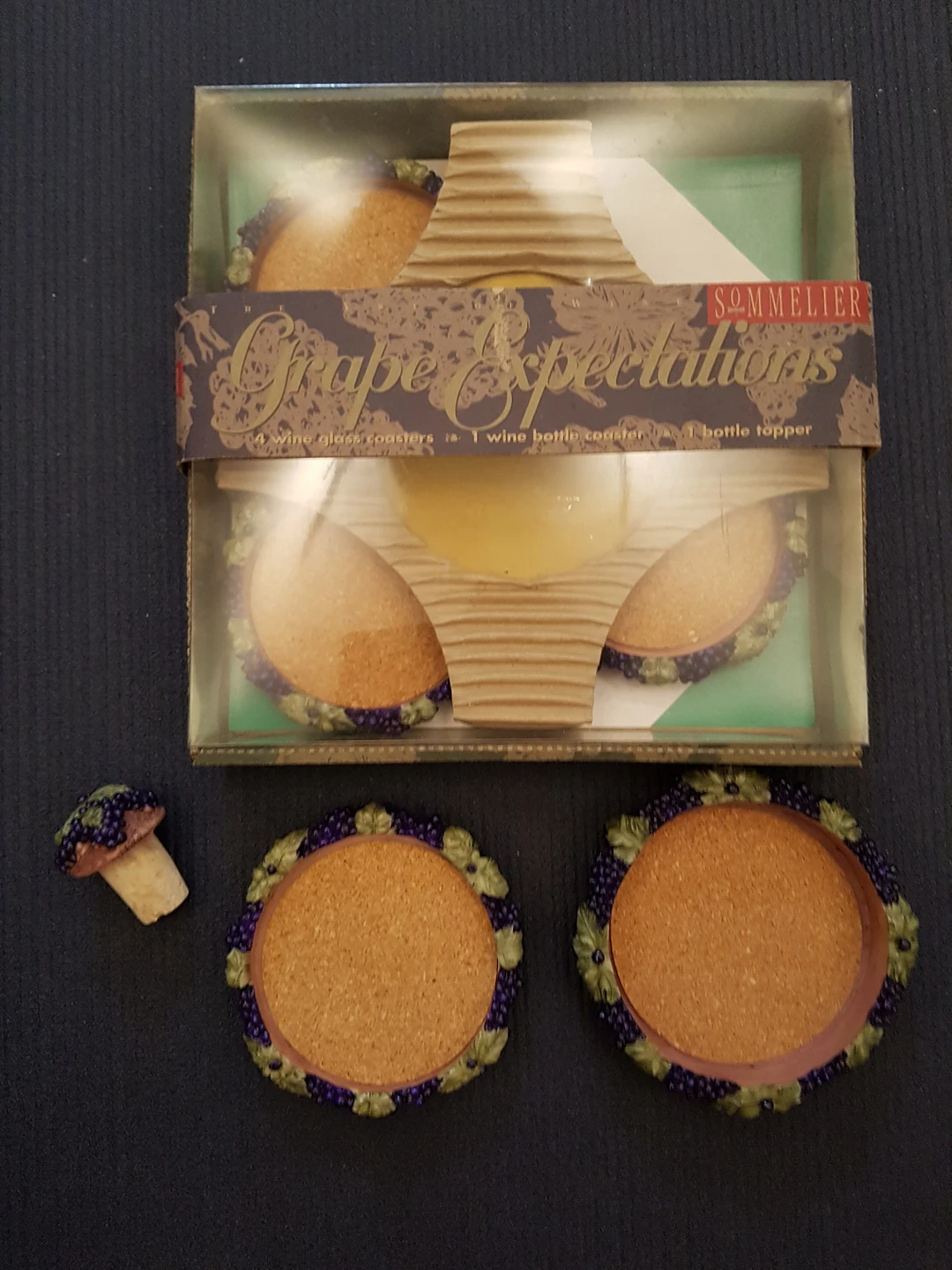 Brand new Wine Coaster Set image indicator(3)