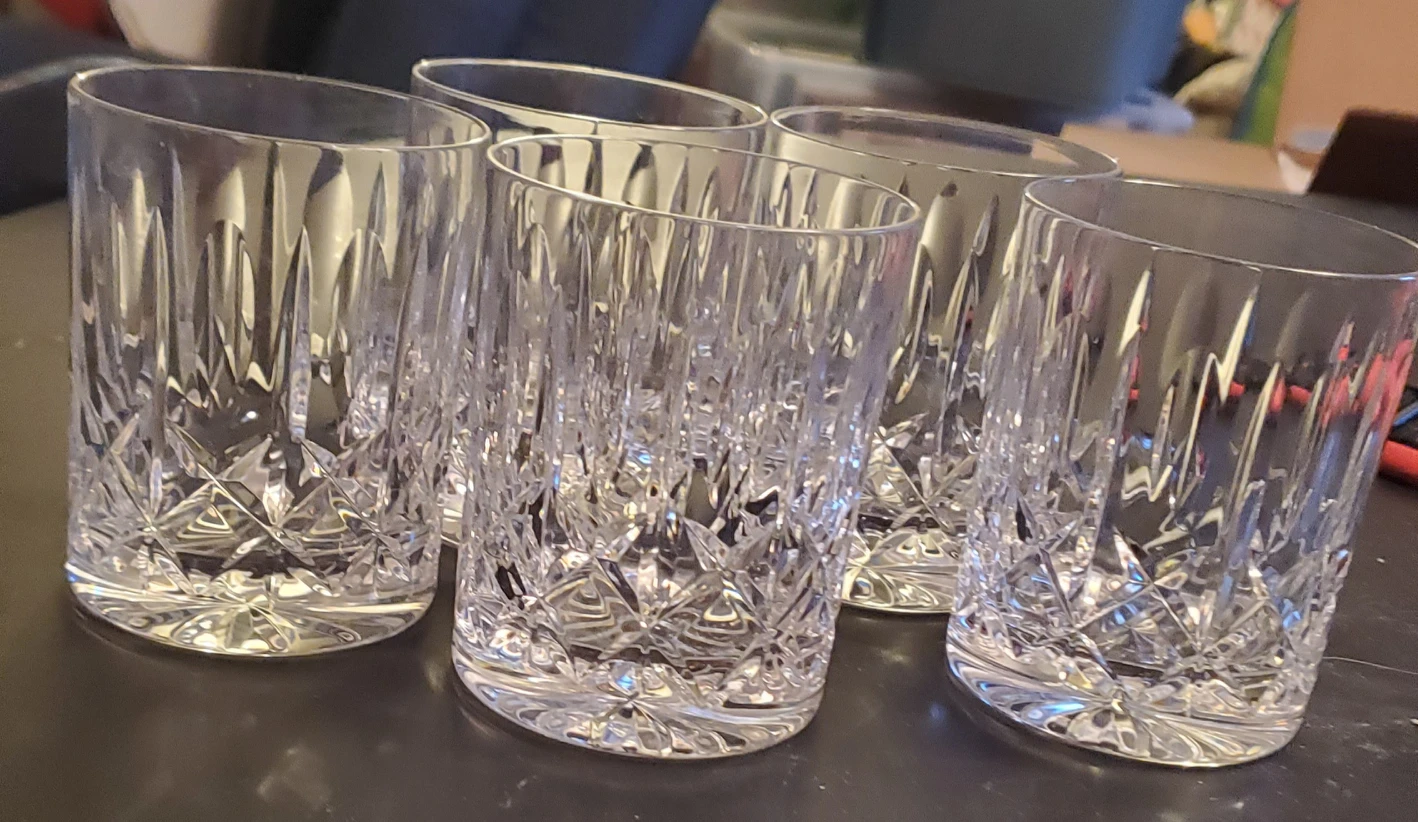 Crystal glassware