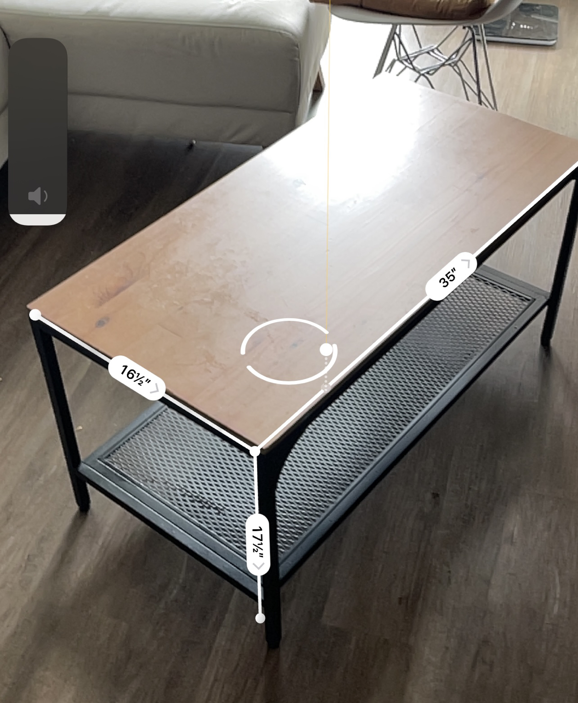Ikea table and lamp - photo 2
