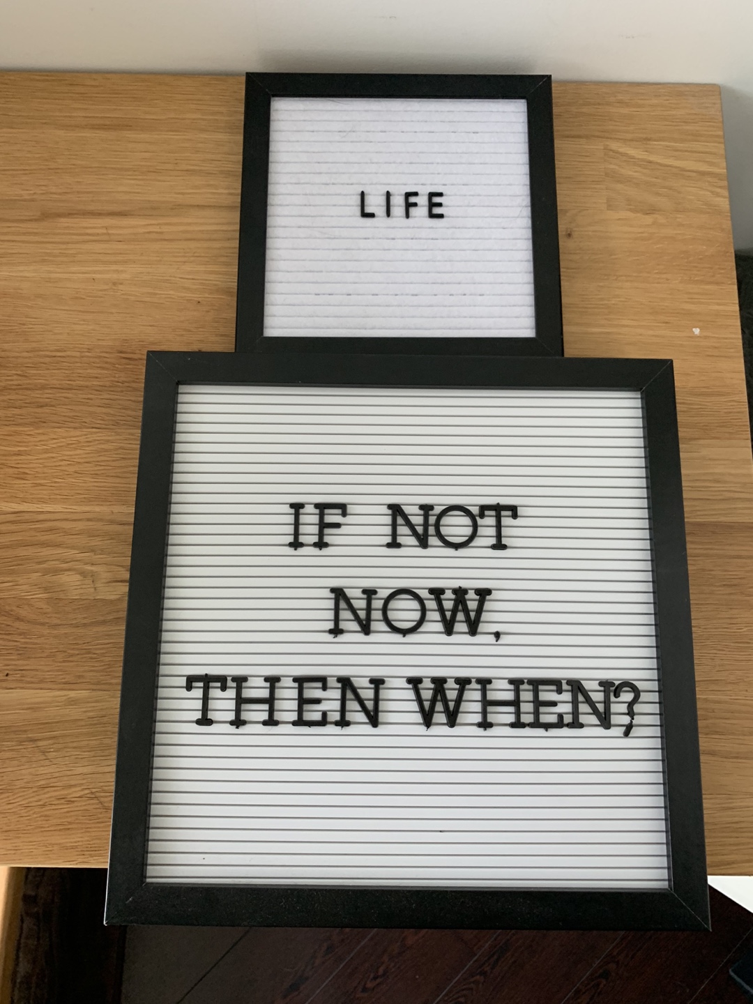 2 Letterboards (8x8” and 12x12”) - photo 2