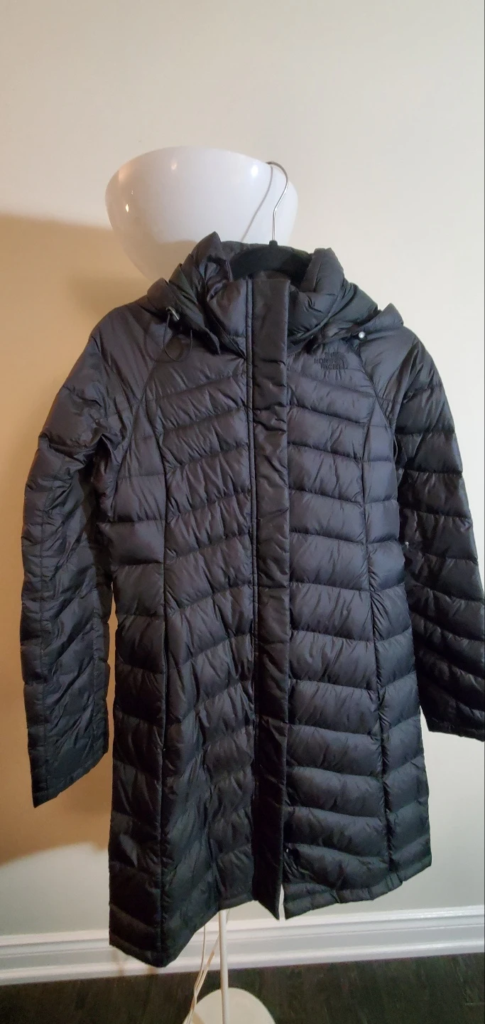 Northface woman long down jacket- small $50