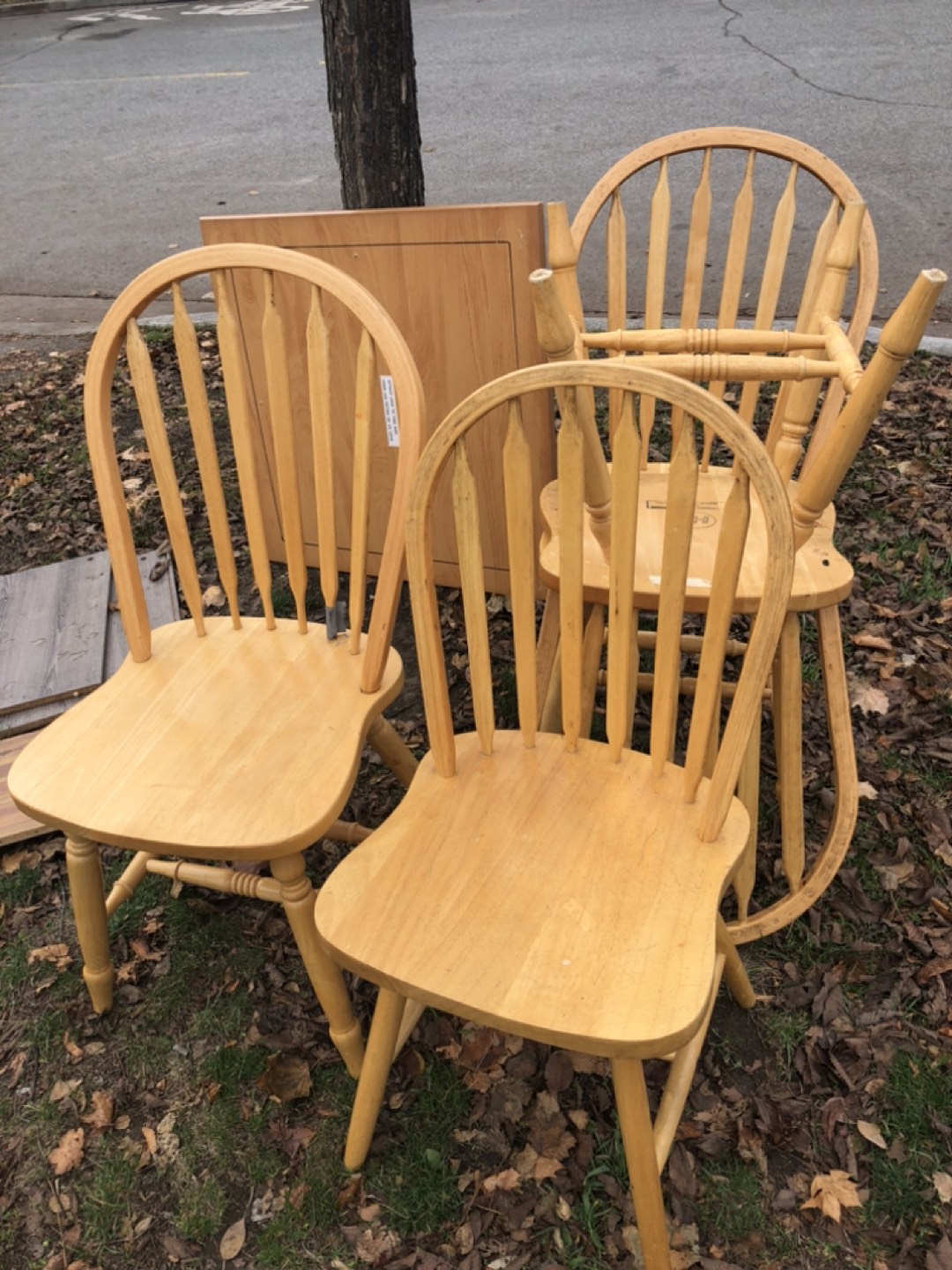 Free dinning chairs