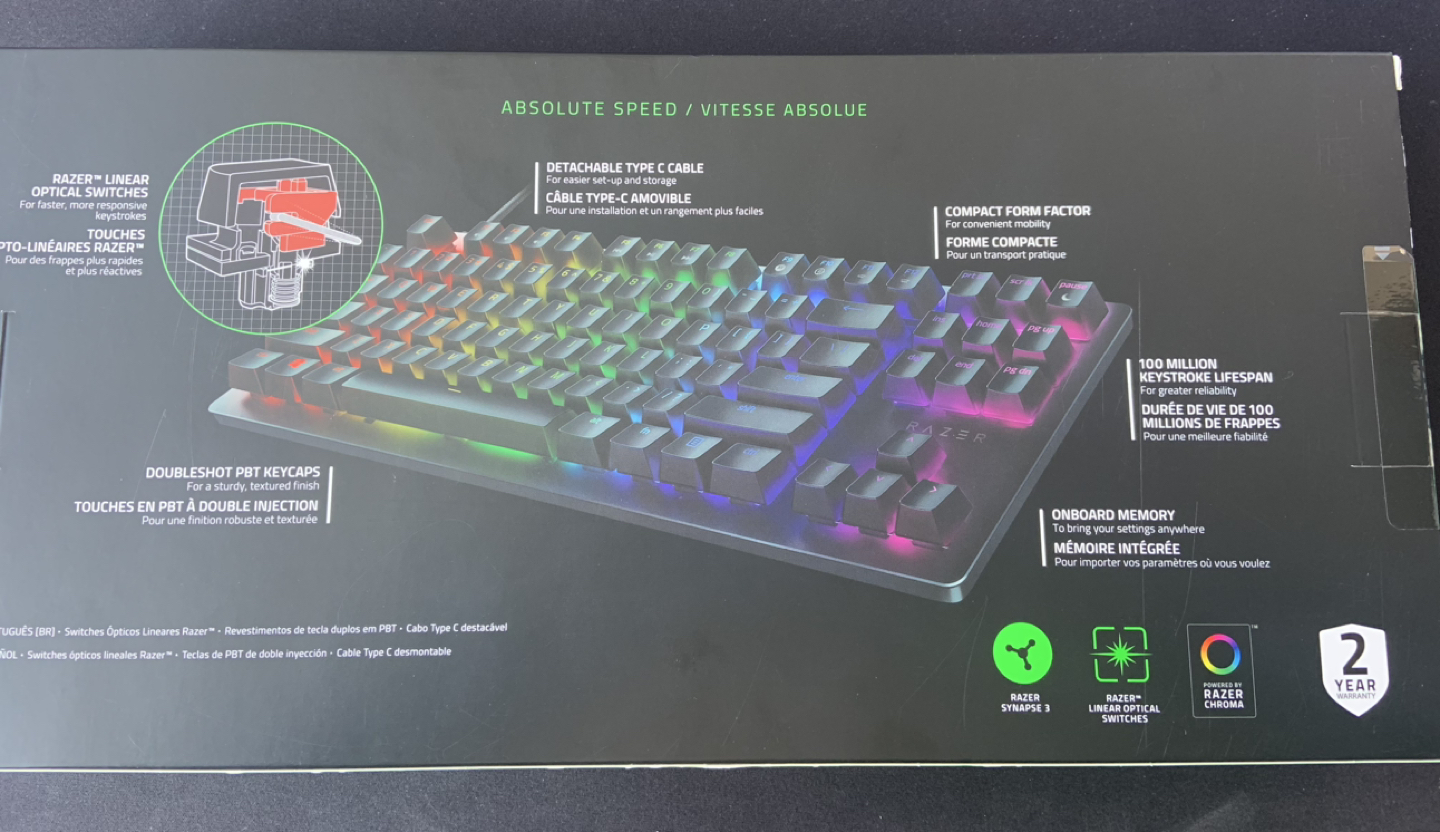 #Sellingspree New Razer Huntsman Tournament Edition - photo 2