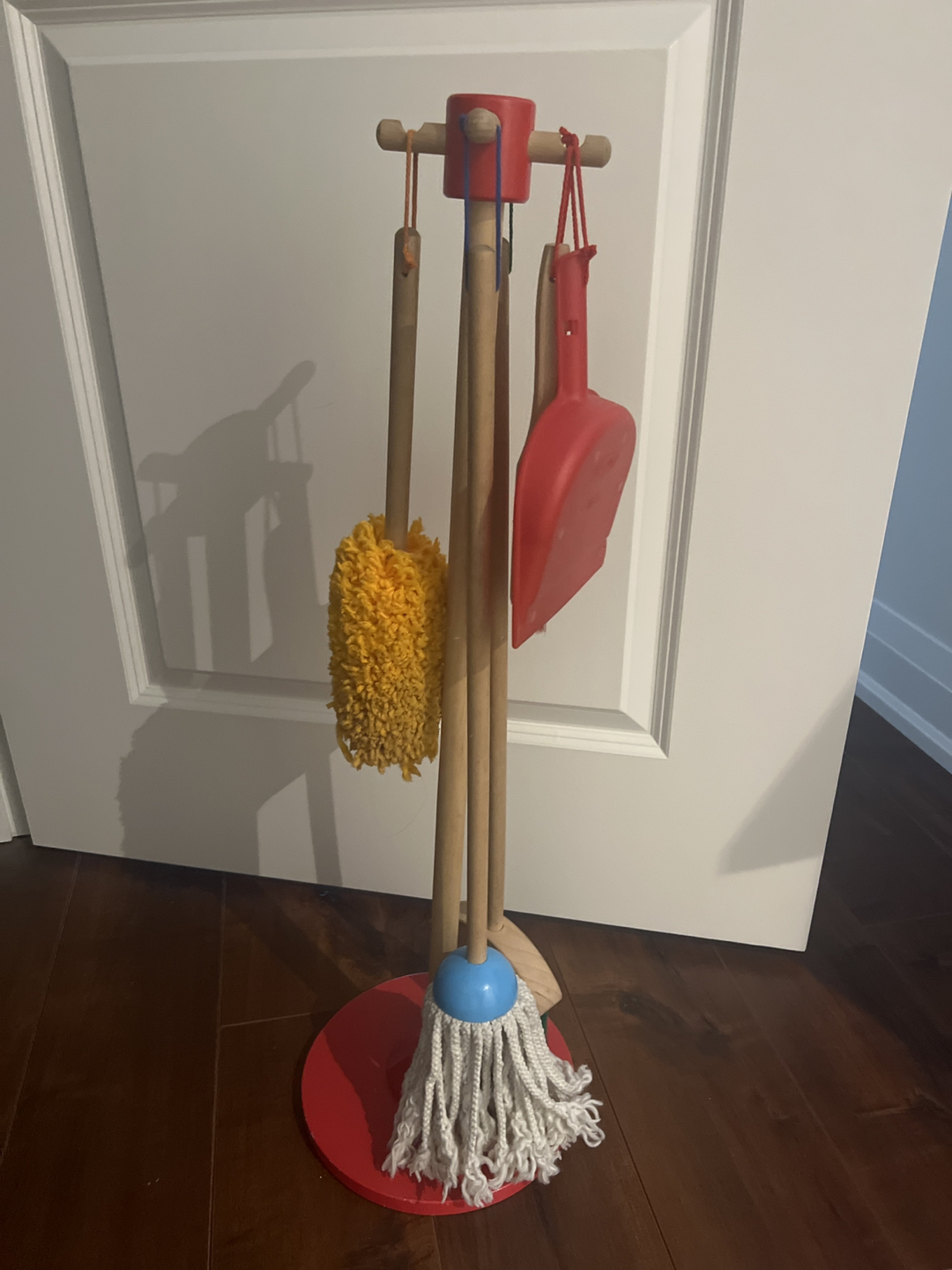 Montessori Toy, Melissa and Doug Cleaning Supply Tree, like new thumbnail