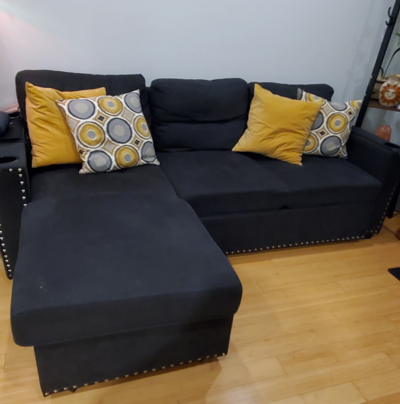L shaped sofa bed - photo 2