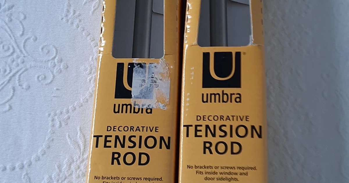 Decorative tension rods | Karrot