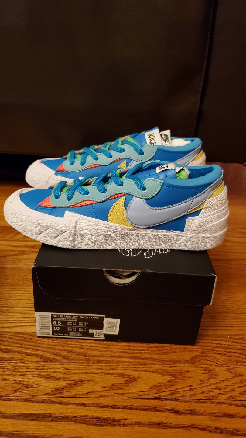 Nike Blazer Low  - Sacai Kaws Neptune Blue