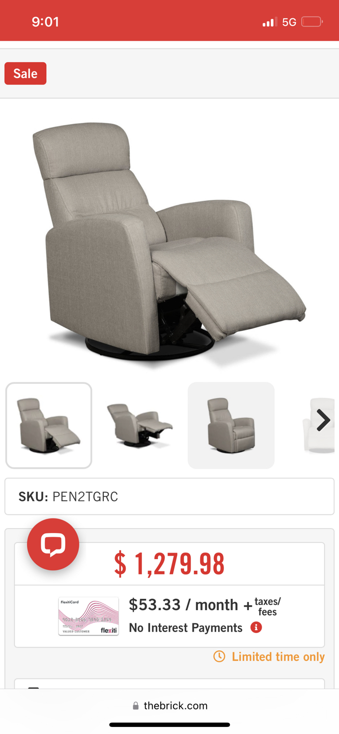 Rocker Recliner thumbnail
