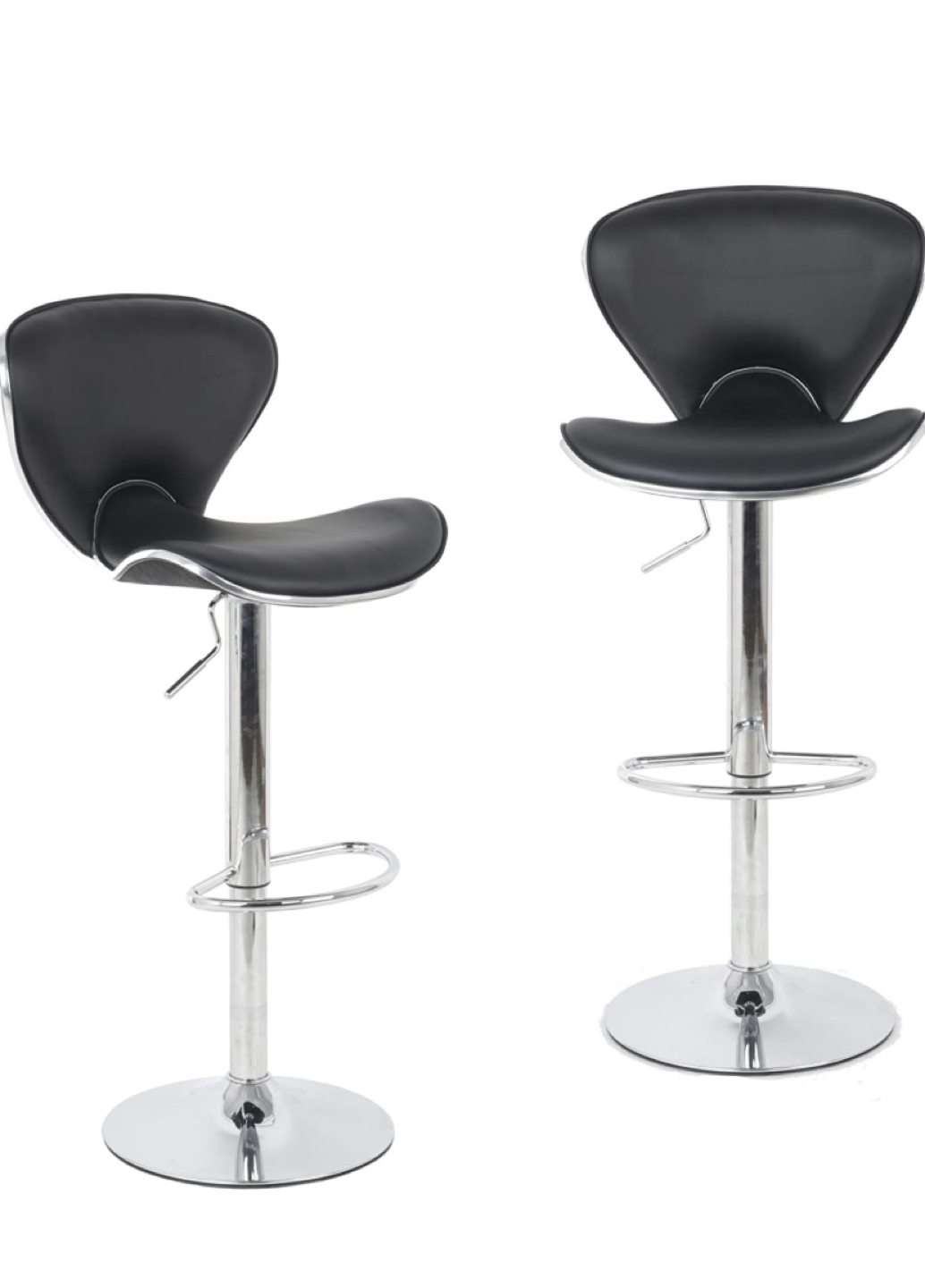 Height Bar Stools Set of 2 - photo 2